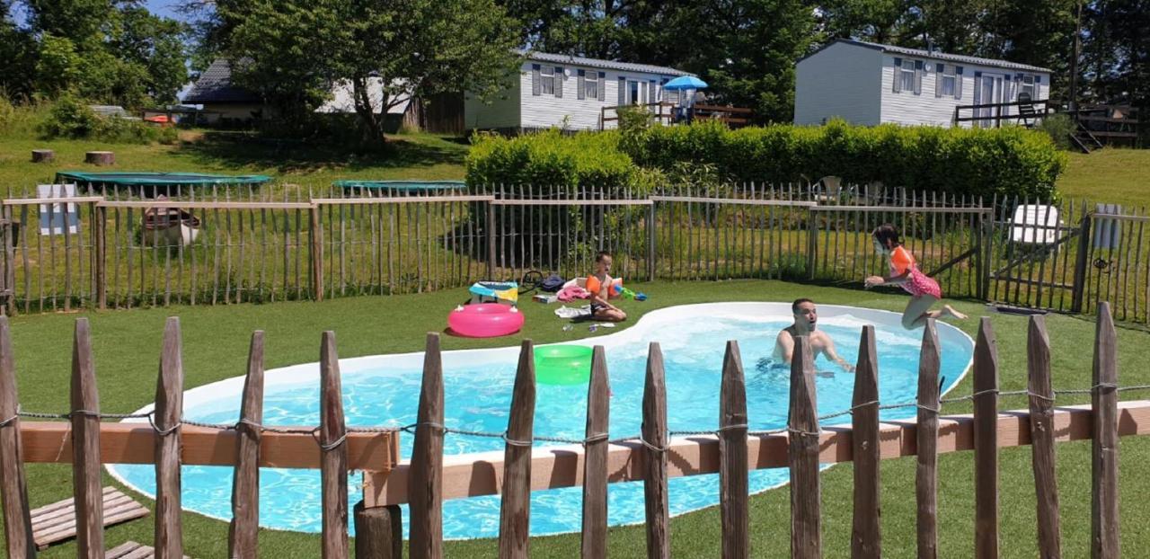 Stacaravan 6 Persoons - Camping Le Soustran Neuvic  ภายนอก รูปภาพ