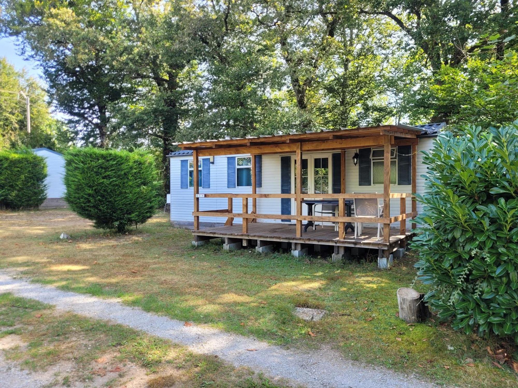 Stacaravan 6 Persoons - Camping Le Soustran Neuvic  ภายนอก รูปภาพ